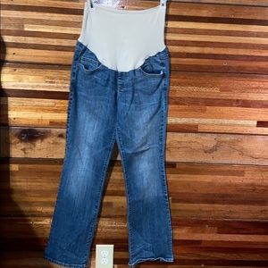 Old navy boot cut maternity jeans